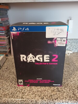 Rage 2 Collector's Edition Ps4  Ruckus & Wingstick NO GAME