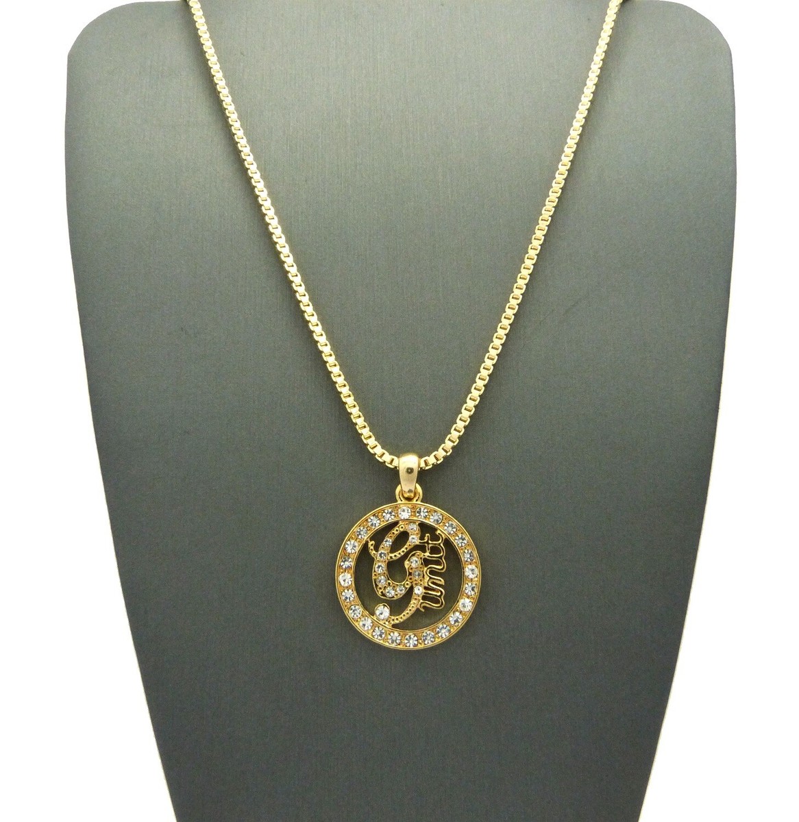 Stone Filled Small g Unit Pendant Box, Cuban, Rope Chain Hip Hop Necklace RC4016 Stone Filled Small g Unit Pendant Box, Cuban, Rope Chain Hip Hop Necklace RC4016