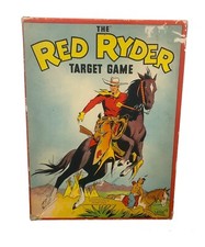 Vintage RED RYDER Rider Target Game Whitman Publishing Co. 1939 Original Box
