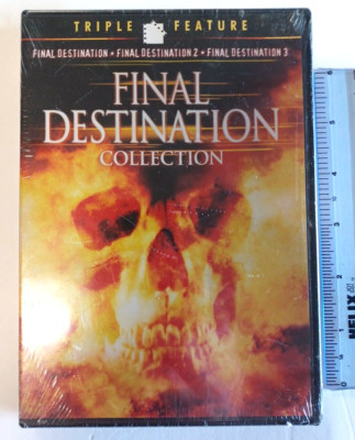 Final Destination 1, 2, 3 - Triple Feature DVD New Sealed!