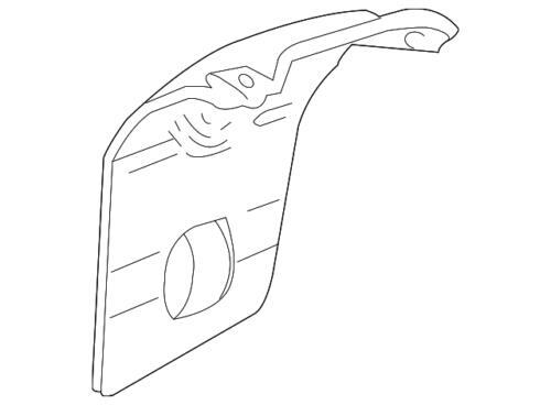 Escudo de calor para llanta de repuesto de Ford Explorer y Mountaineer 2002-2010 (N/P 8L2Z-1A484-AA)