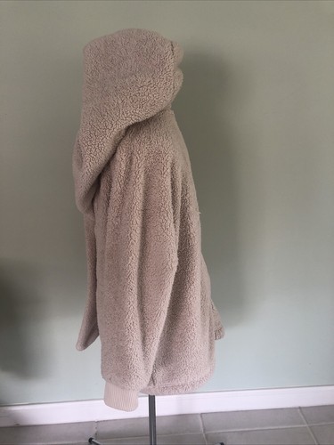 Chaqueta Sherpa de Vellón The North Face Suave con Capucha Beige (Mujer S-M) #NF0A3YU9 - Imagen 6 de 12