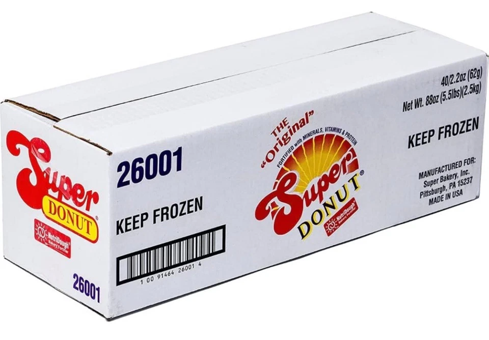 The Original HEALTHY Super DONUT: Super Bakery, tamaño Jumbo, (40 unidades) Foto 3 de 3