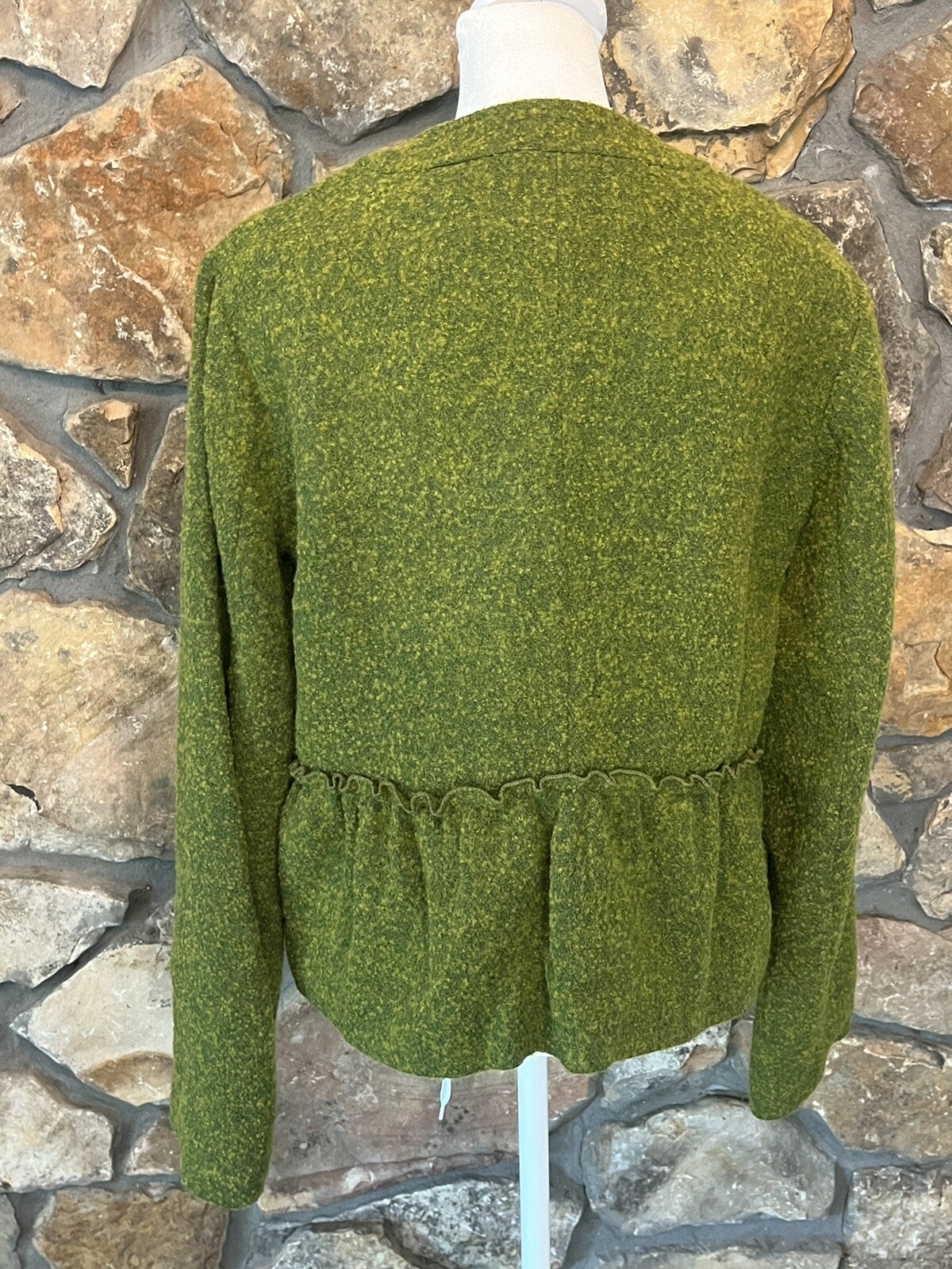 Madison Hill Jacket Long Button Front, Wool Blend… - image 5