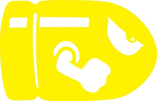 SPEEDING BULLET 6 inch high quality vinly decal - Picture 7 of 16