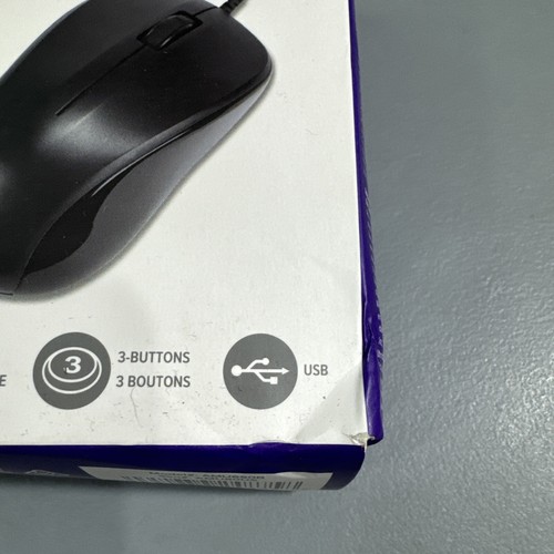 Targus AMB581 Compact Multi-Device Wired Mouse Black NEW - 第 2/8 張圖片