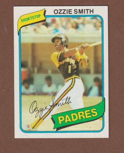 1980 Topps #393 Ozzie Smith - HOFer - Cardinals - NM - 260 - 🔥⚾🔥