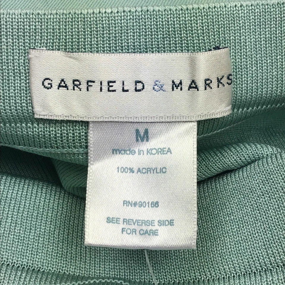 Garfield & Marks / Falda recta lápiz profesional tejido elástico verde / Talla M Foto 4 de 4
