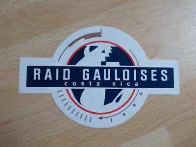 Aufkleber RAID GAULOISES COSTA RICA 1990