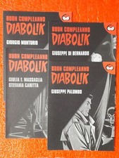 DIABOLIK - 4 Stampe "Buon Compleanno Diabolik" - NUOVO!