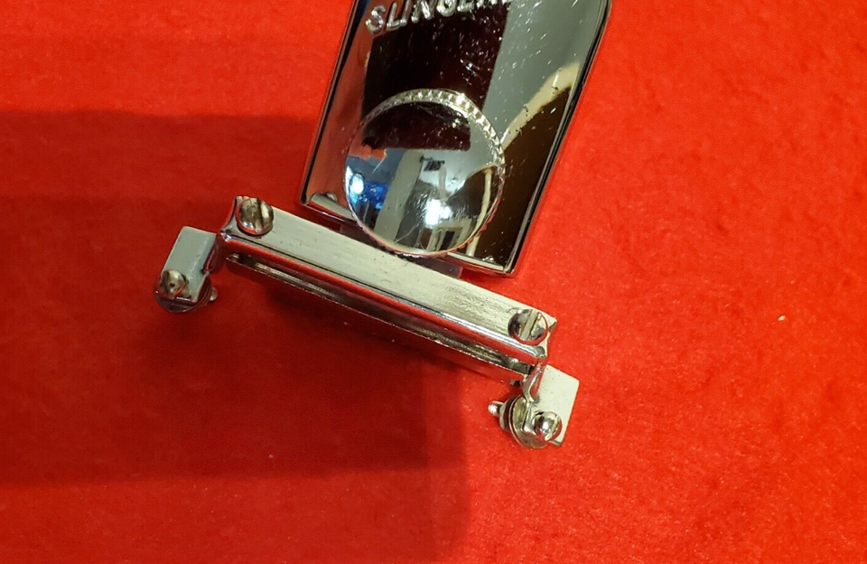 VTG 1960 Slingerland 2PC CLASSIC SNARE DRUM THROW OFF SWITCH & BUTT END