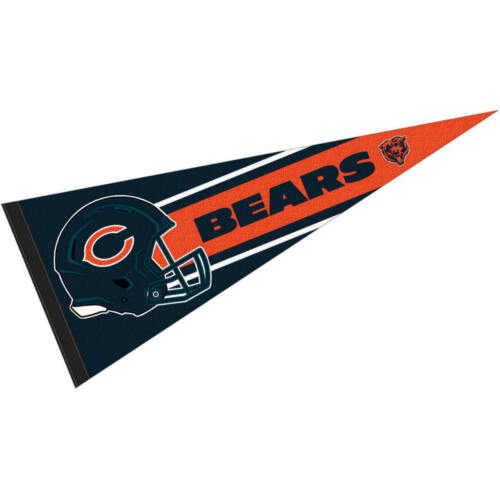 Chicago Bears NFL Helmet Pennant - Afbeelding 1 van 4