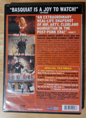 New Downtown 81 (DVD, 2002) Sealed