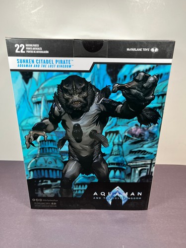 McFarlane Toys DC Multiverse Aquaman SUNKEN CITADEL PIRATE Figura Megafig - Foto 4 di 7