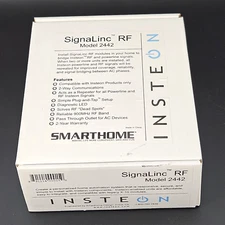 INSTEON Smarthome SignaLinc RF Model 2442 - NEW