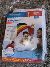 Swim Schools My Rainbow Baby Boats w/Removable Canopy Level 1 Age 6-18m