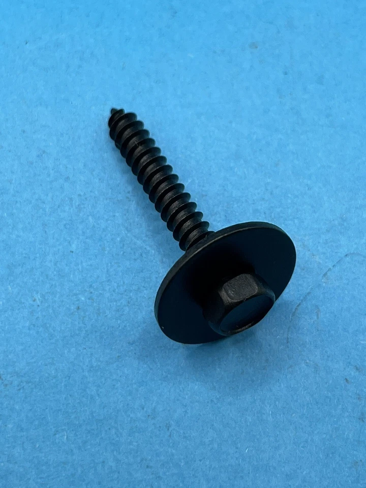 (Bolsa de 12) Guardabarros Forro Panel Interior Tornillo Cabeza 8mm para Jeep Dodge Ram 6509539AA Foto 3 de 4