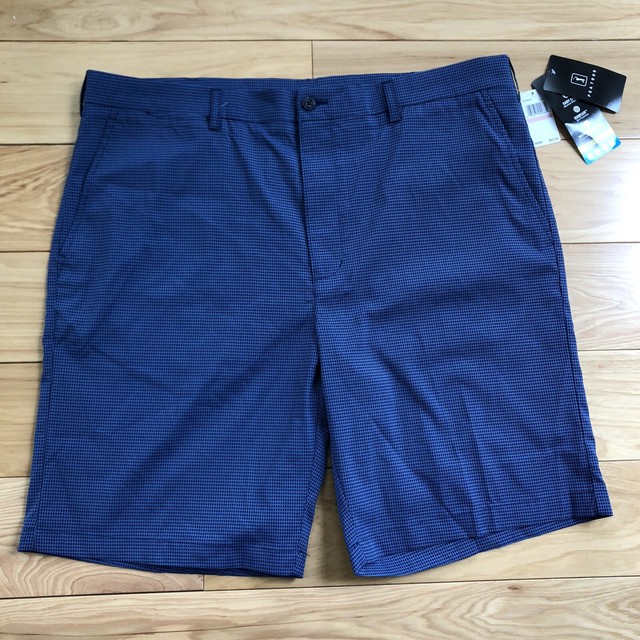 PGA TOUR Peacoat Blue Patterned Active MotionFlux 360 Golf Shorts 40 NWT Mens | eBay