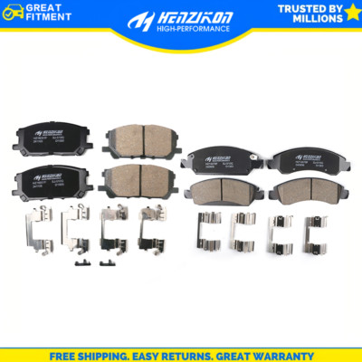 Front and Rear Ceramic Brake Pads for Lexus RX330 RX350 RX400H Toyota Highlander