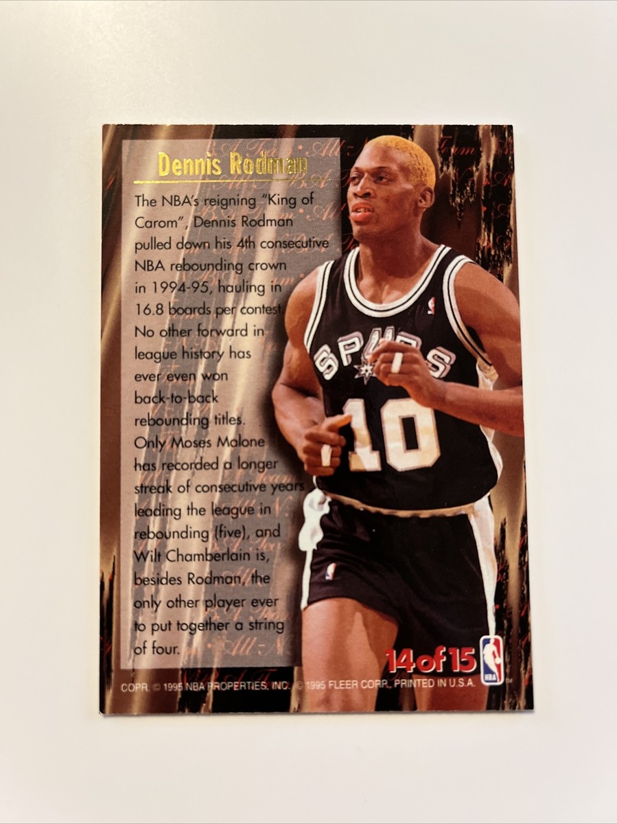 Dennis Rodman 95-96 Fleer Ultra Gold NBA