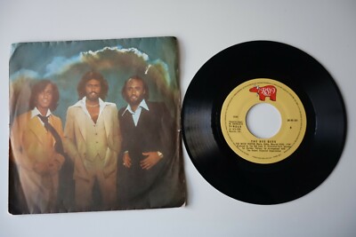 BEE GEES: TOO MUCH HEAVEN = DEMASIADO CIELO. SPANISH 7'' VINYL SINGLE