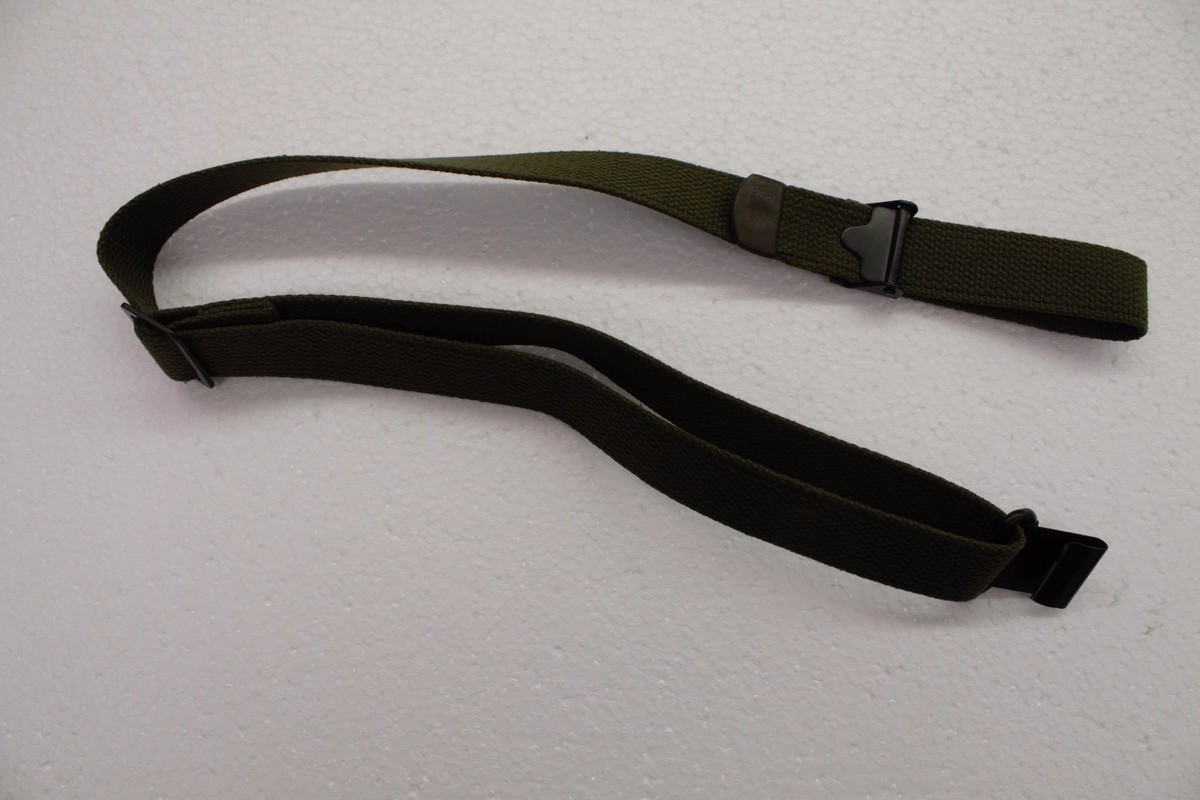 2-Pack M1 Garand Web Slings - OD Green Cotton, US Made For Military & Civilian Rifles