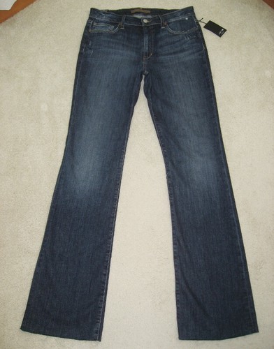 Neu mit Etikett Joe's High Rise Curvy Bootcut Stretch Jeans mit ausgefranstem Saum Größe 29 Monroe Wash - Bild 3 von 12