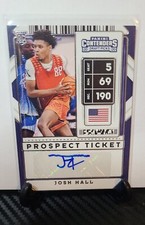 2020 Contenders Draft Picks Josh Hall Prospect Ticket Rookie Auto #107