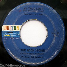 THE MOON STONES-My True Love & Love Call-Rare Northern Soul 45-DOLTON #70
