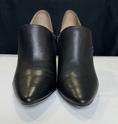NEW Calvin Klein Women's Joanie Leather Pointed Toe Ankle Boots/Shoes, Size 10