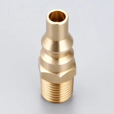 1Pc Propane Brass Quick Connect Male Plug 1/4 Male NPT Low-pressure BBQ Parts