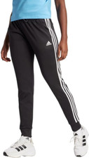 Adidas Ladies' 3 Stripe Aeroready Active Jogger, Black, Large