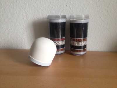 BIO AQUA/Frankfurt/Model Home Wasserfilter  ERSATZFILTER- 2+1