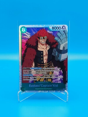 ONE PIECE Card Game TCG / Eustass''Captain''Kid OP01-051 V.1 / SR English NM