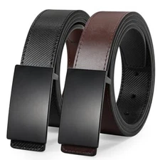 Men’s Belt Reversible Leather Belt, Dual Sided Casual Belt for Men Dress Jeans