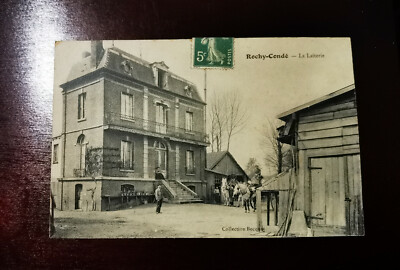 Old postcard 60 Rochy Condé - La Laiterie