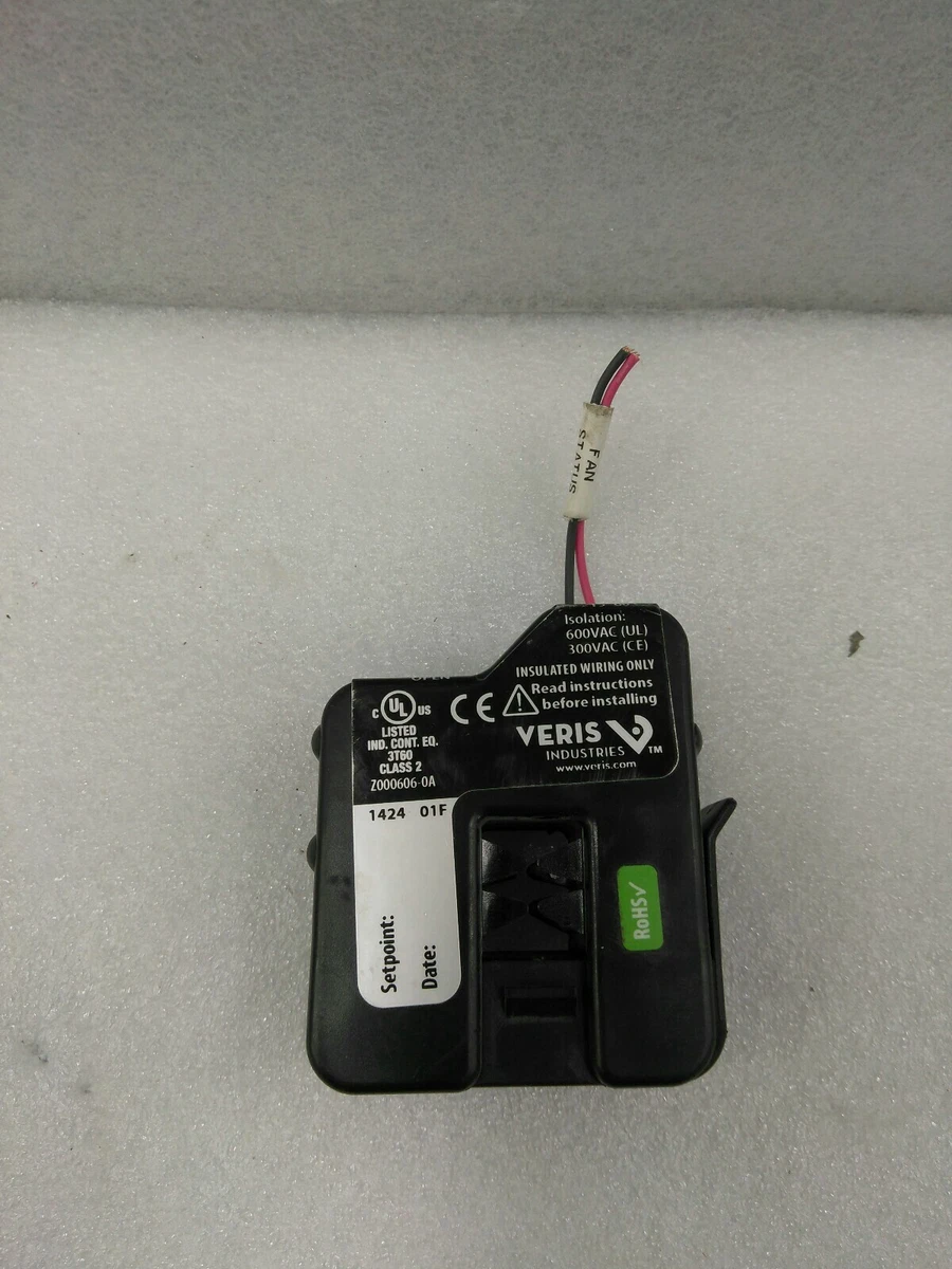 VERIS IND Hawkeye 608 Current Switch 30VAC/DC (PREOWNED , 54 OFF