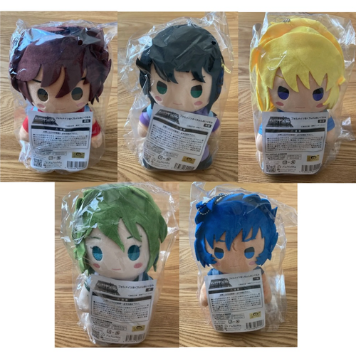 Saint Seiya Formates Akuchon Action Plush Doll Seiya Shiryu Hyoga Shun Ikki