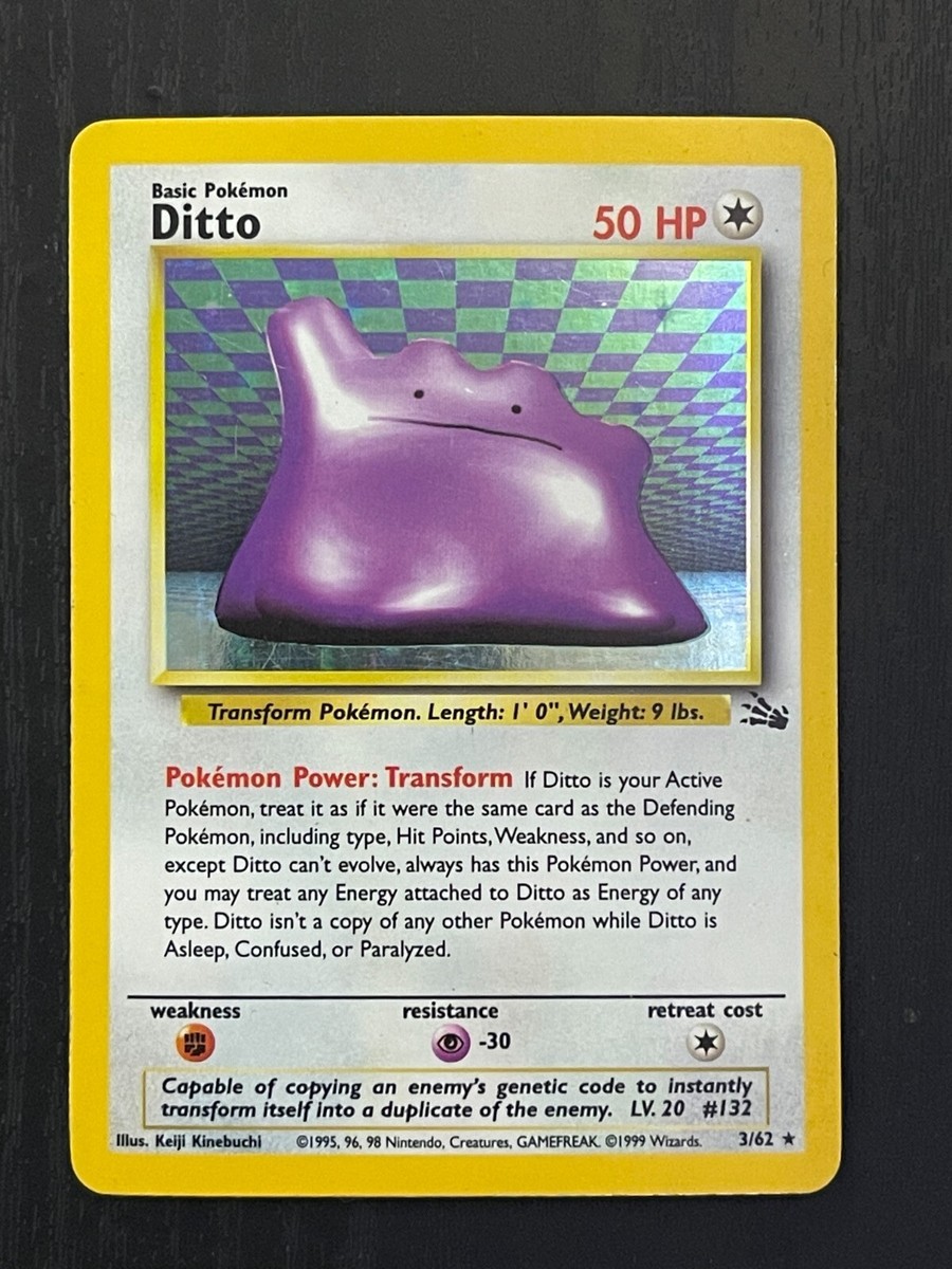 holographic ditto pokemon card - 17/102 - Rare - Reverse Holo - Products Pokemon Singles Pokemon GO Singles Ditto 132 - SV Scarlet
