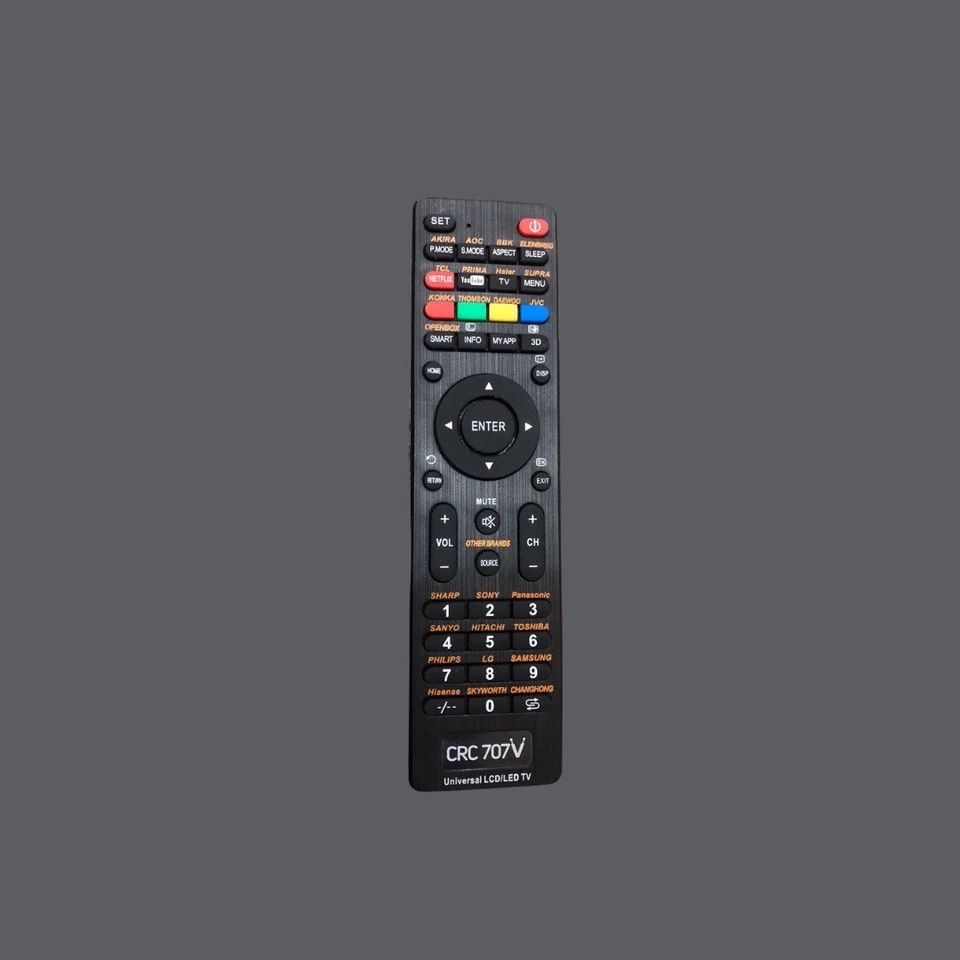 All In One Universal Remote Control for TV Replacement Controller Black - Image 4 of 4