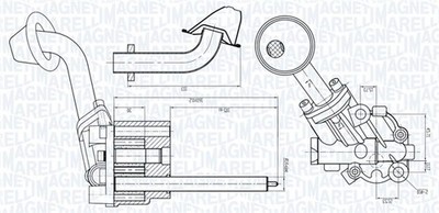 Magneti Marelli 351516000005 oil pump for Seat, VW