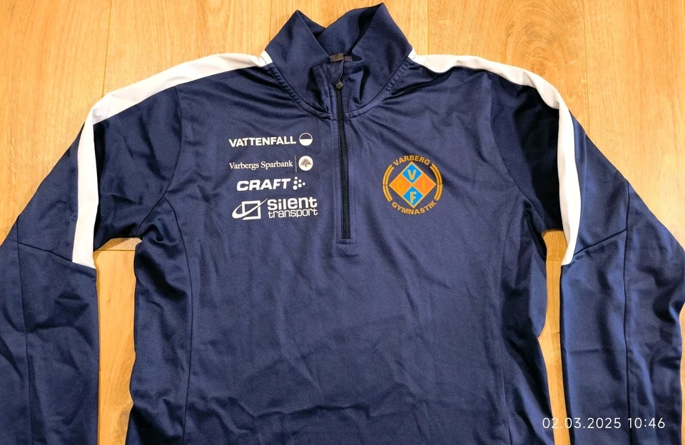 Chaqueta de Pista Varberg Gymnastik Vintage Artesanal Mujer Talla M Foto 2 de 4