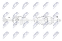 NTY Antriebswelle NPW-MG-000 FüR MG ZS SUV AZS1 CSA7001 ZS11