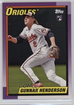 2023 Transcendent Collection VIP Party 91/100 Gunnar Henderson (Fielding) RC lz7