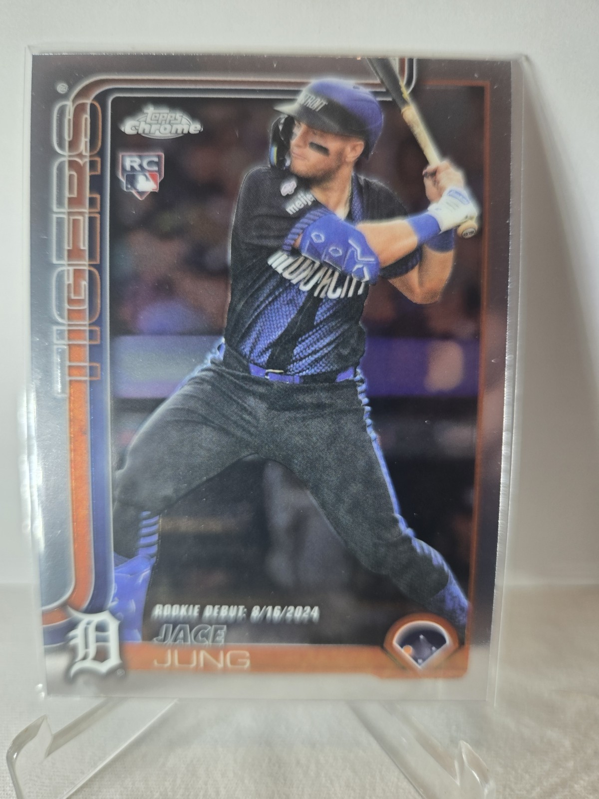 2025 Topps Chrome Update Series - Jace Jung #USC121 (RC) Tigers - 5d