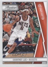2010-11 Prestige Bonus Shots Orange 423/499 Courtney Lee #70 0q5
