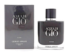 Acqua Di Gio ELIXIR by Giorgio Armani 1.6 oz PARFUM Spray for Men New Sealed Box