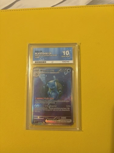 ACE 10 Blastoise Ex 200/165 SIR 2023 English 151 Pokemon TCG (NOT PSA)