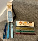 NEW VINTAGE  2- Avon Decorator Toothbrush TRIO PACKS! *AVON* Factory- MINT BOXED — photo 1