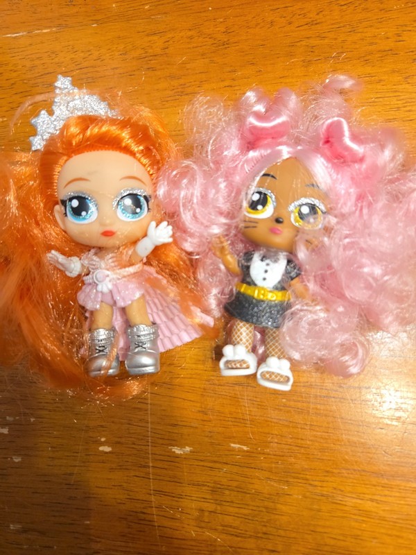 Zuru ITTY BITTY PRETTY Tea Party  TUXEDO CAT Doll & Angel & 2 LOL Surprise